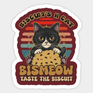 Bismeow - Taste The Biscuit Sticker